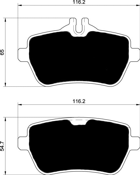 Porterfield Brake Pads for 2016 MERCEDES-BENZ S550