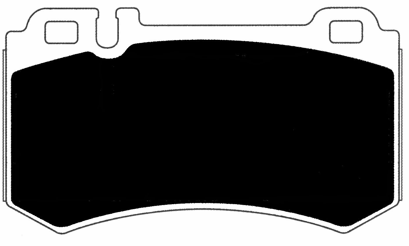 Porterfield Brake Pads for 2006 MERCEDES-BENZ CLS55 AMG