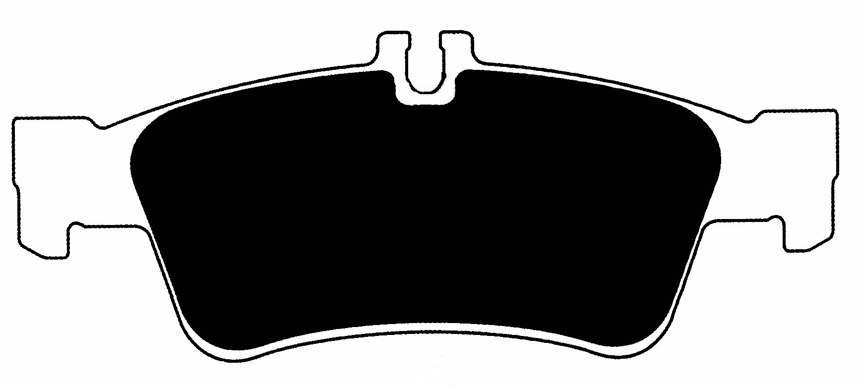 Porterfield Brake Pads for 2011 MERCEDES-BENZ CLS550